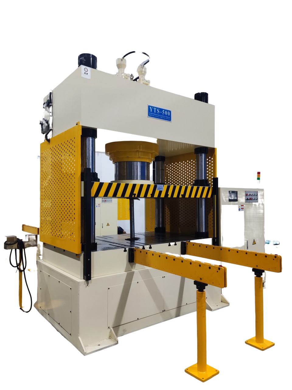 500吨四柱万能香蕉视频啪啪啪侧视图